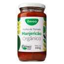 Molho de Tomate Orgânico Manjericão ÓRIGO Vidro 330g